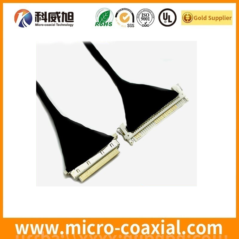custom I-PEX 20681-040T-01 micro coax LVDS cable I-PEX 20338 LVDS eDP cable supplier