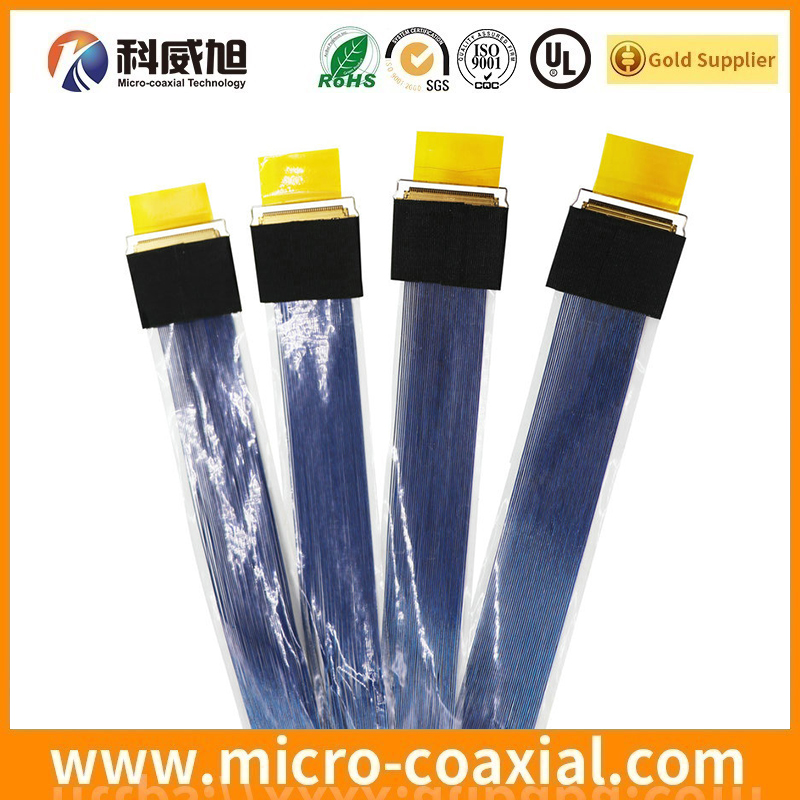 customized DF81-40P-LCH(52) micro flex coaxial LVDS cable I-PEX 20373-R30T-06 LVDS eDP cable supplier