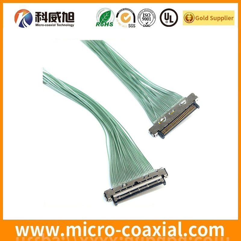 customized DF81D-50P-0.4SD(52) micro coaxial connector LVDS cable I-PEX CABLINE-VS LVDS eDP cable Manufacturer