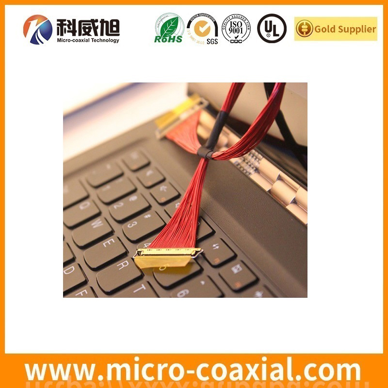 customized FI-RE21S-VF fine micro coax LVDS cable I-PEX 20325-010T-02S LVDS eDP cable supplier