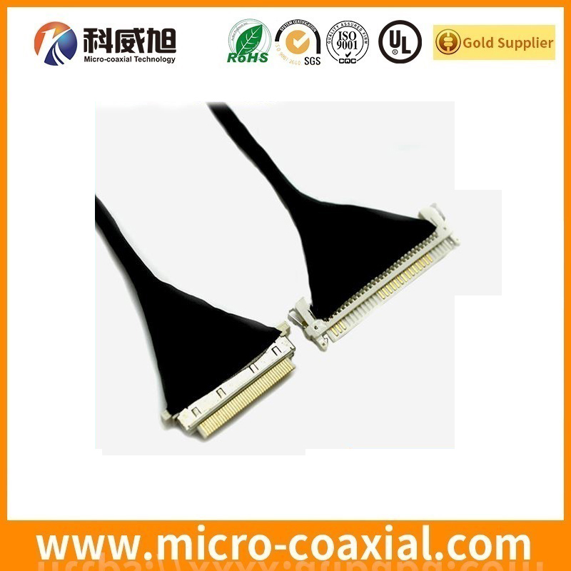 customized I-PEX 20323-050E-12 fine-wire coaxial LVDS cable I-PEX 20345-030T-32R LVDS eDP cable factory