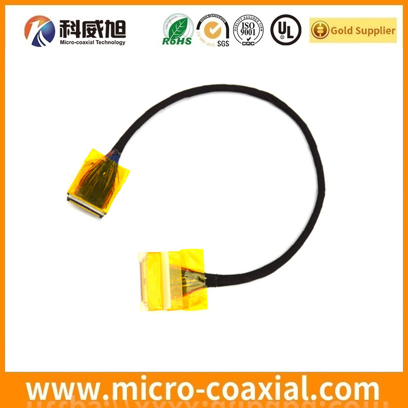 customized I-PEX 20330-Y44E-212G micro-miniature coaxial LVDS cable I-PEX 20532-034T-02 LVDS eDP cable Manufactory