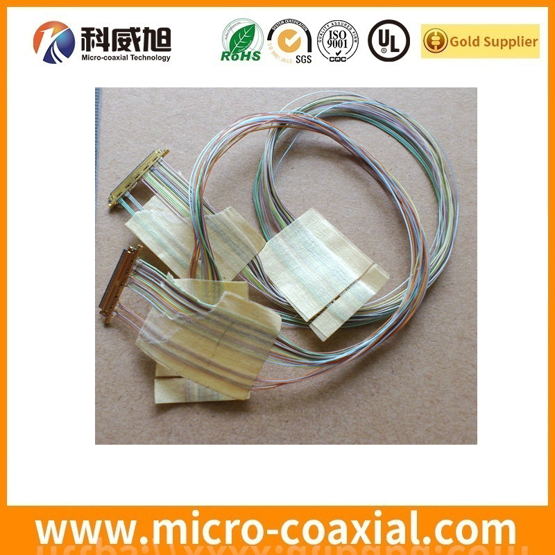 customized I-PEX 20411-030U fine micro coaxial LVDS cable I-PEX 20533-034E LVDS eDP cable Manufactory