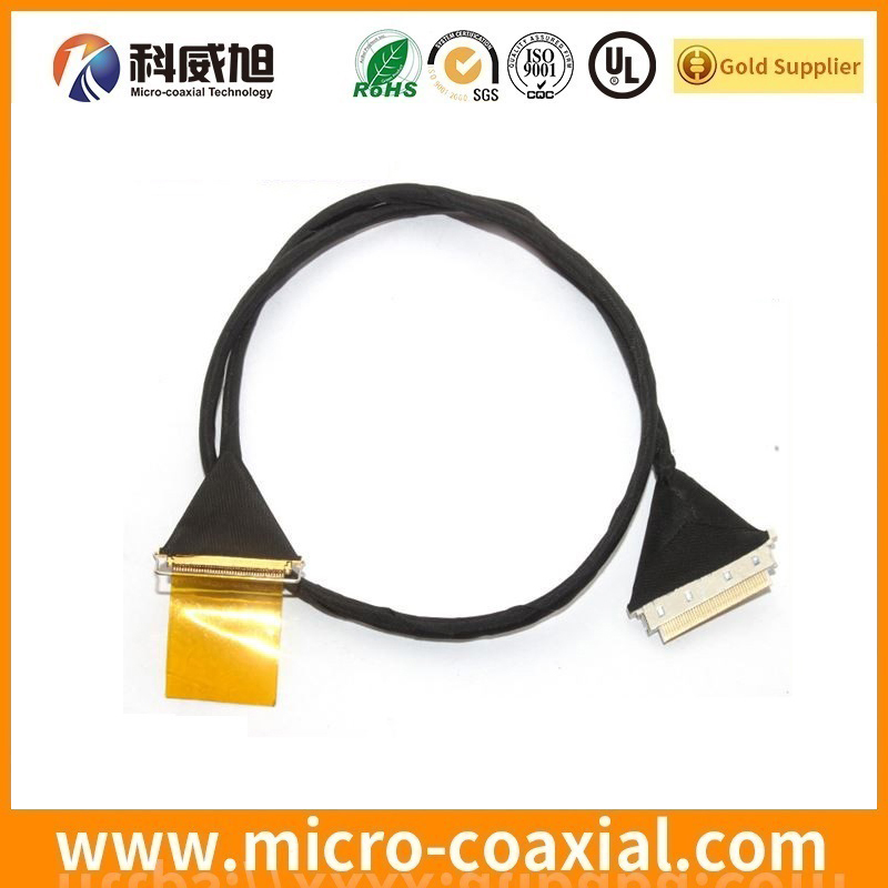 customized I-PEX 20453-350T-13S fine pitch LVDS cable I-PEX 2764-0301-003 LVDS eDP cable Manufacturing plant