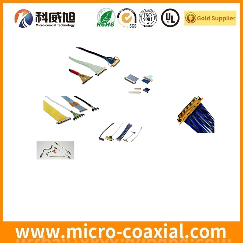 customized I-PEX CABLINE-CA II fine wire LVDS cable I-PEX 2679-050-10 LVDS eDP cable manufacturer