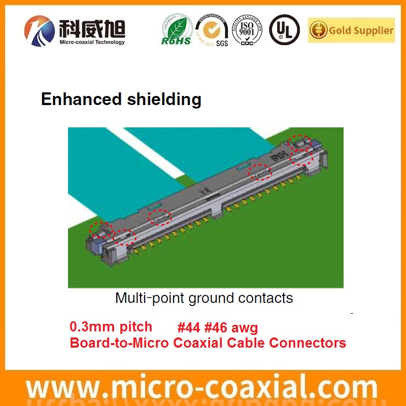 Camera Module DF36A-40P-SHL cable AWG 46 DF56CJ-26S Board-to-micro coaxial cable DF36AJ-40S cable Assembly DF36-45P-0.4SD cable vendor hrs DF38-30P-SHL cable