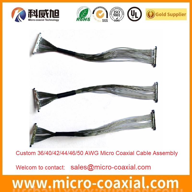 MIPI CSI 2 DF38-40P-0.3SD cable AWG 48 DF36A-50S Fine Micro Coax cable DF38-32P-0.3SD cable assemblies DF36-50P-0.4SD cable Factory HIROSE DF36-40P-0.4SD cable