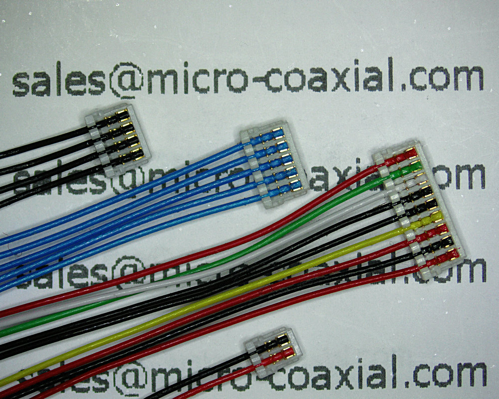 Custom JST SUR cable connectors