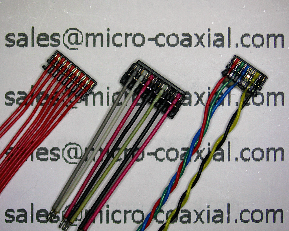 JST XSR IDC Cable 0.6mm pitch cable connetors