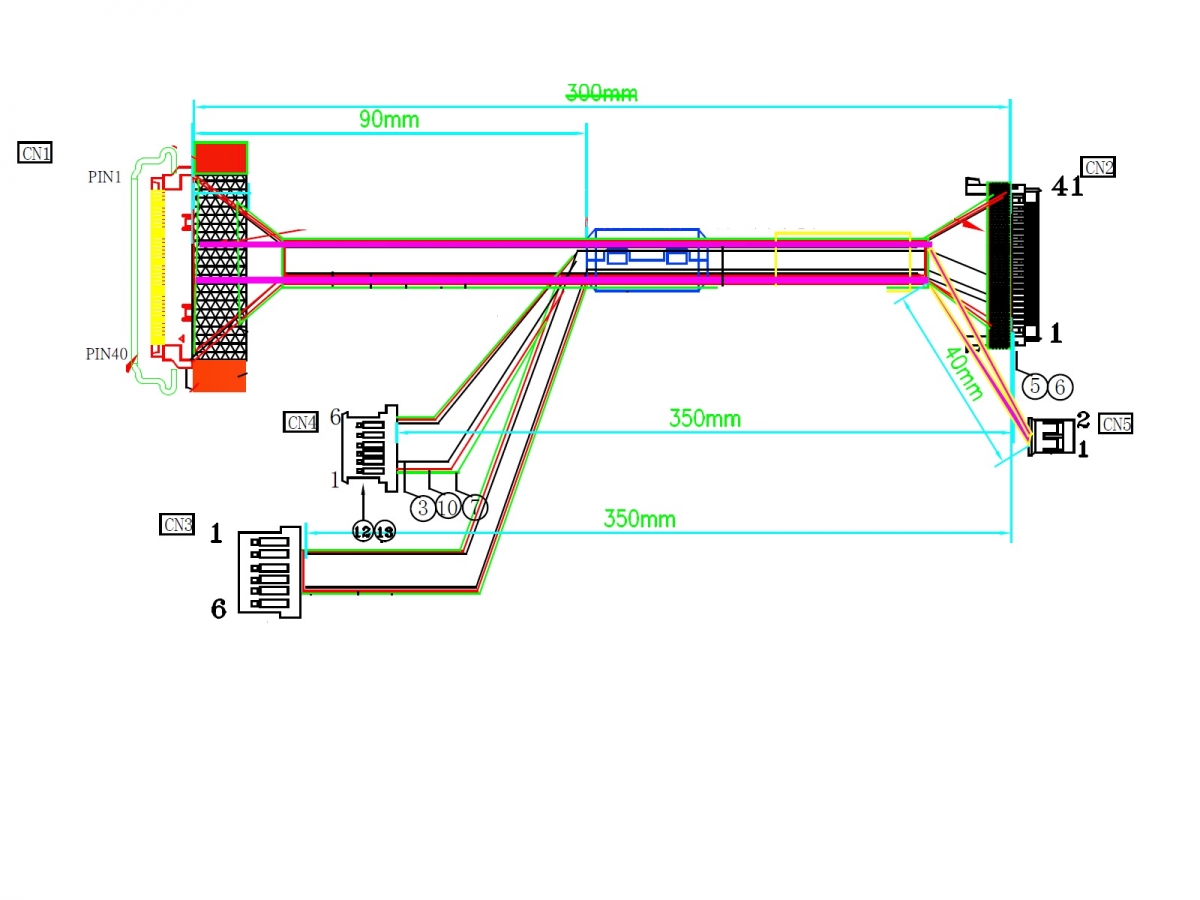 Custom LVDS Cable Assemblies Manufacturer