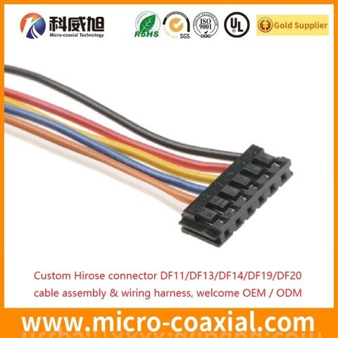HRS DF11 DF9 DF20 Hirose Wiring Harness OEM ODM HRS wire harness manufacturer
