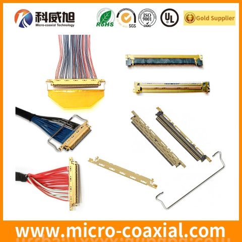Custom eDP cable assembly 30 pin 40 pin edp cable manufacturer-TE-LCEDI-LCD-cable