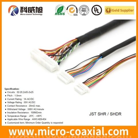 custom JST JAE wire harness assembly