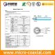 custom fine micro coaxial cable assemblies